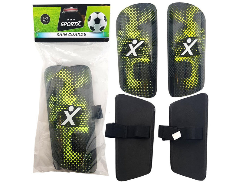 SportX - Shin Guards Green/Black