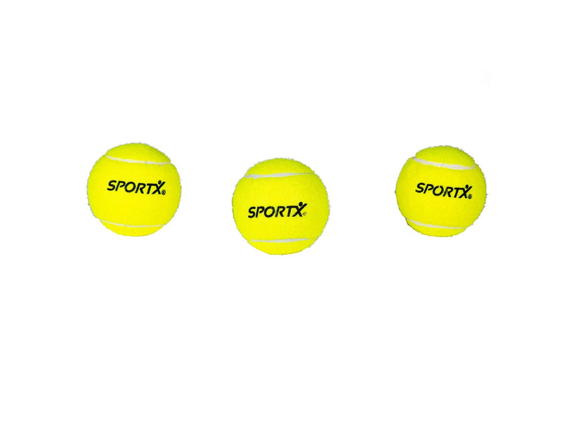SportX Tennis Balls in Tube 3 pcs.