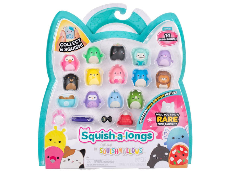 Squishalongs 2.5 cm 14 Pack Style 2 S3