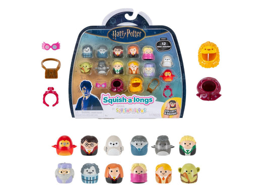 Squishalongs 2.5 cm Harry Potter 12 Pack - assorted