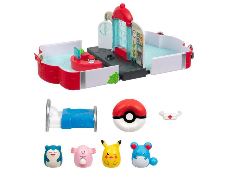 Squishalongs Pokemon Center Playset