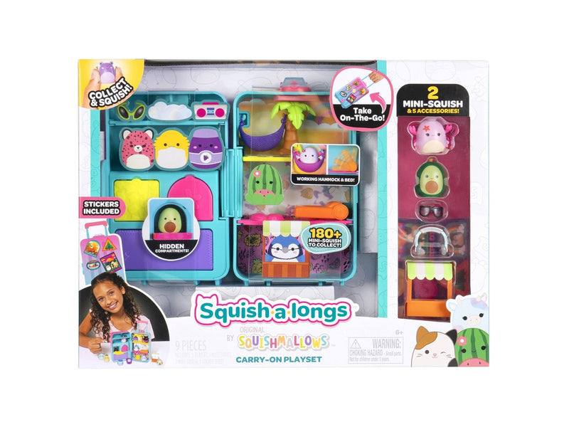 Squishalongs Squish-a-longs Luggage Playset