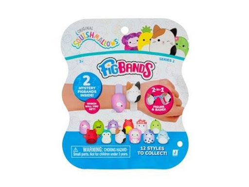 Squishmallows FIG BANDS  Mystery 2 Pack Asst CDU
