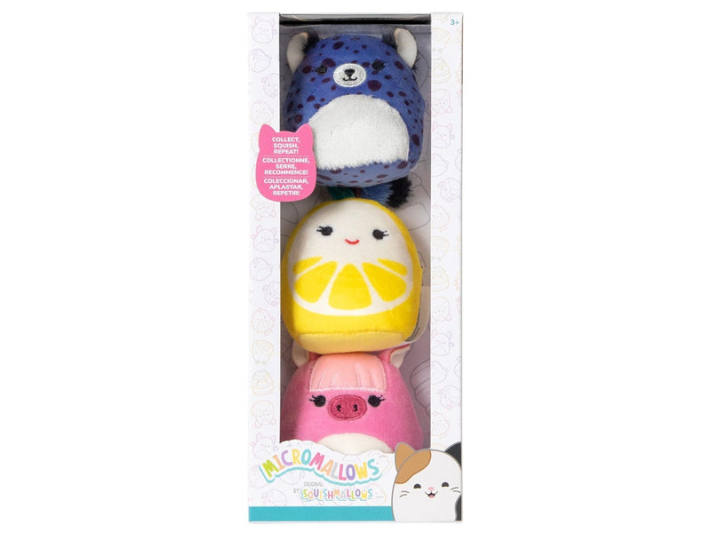 Squishmallows Micromallows (3-Pack) 6.5 cm
