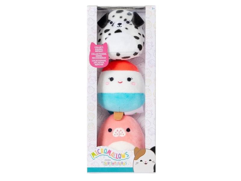 Squishmallows Micromallows - 3 (Pack) - 6.5 cm