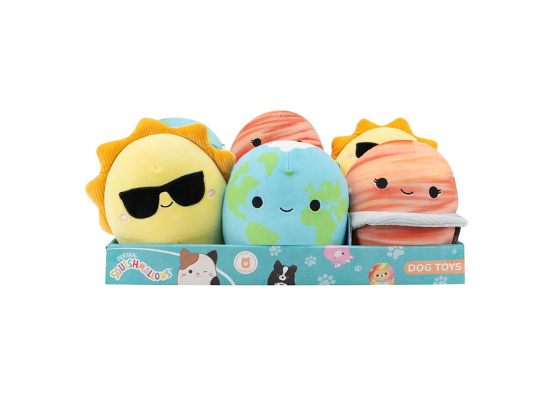 Squishmallows Pets Squishmallows Squeaky Plush Dog Toy 18cm planets assorted