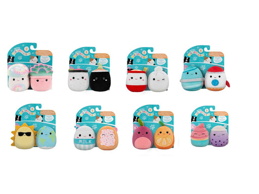 Squishmallows Pets Squishmallows Two-Pack Squeaky Plush Dog Toy 9cm
