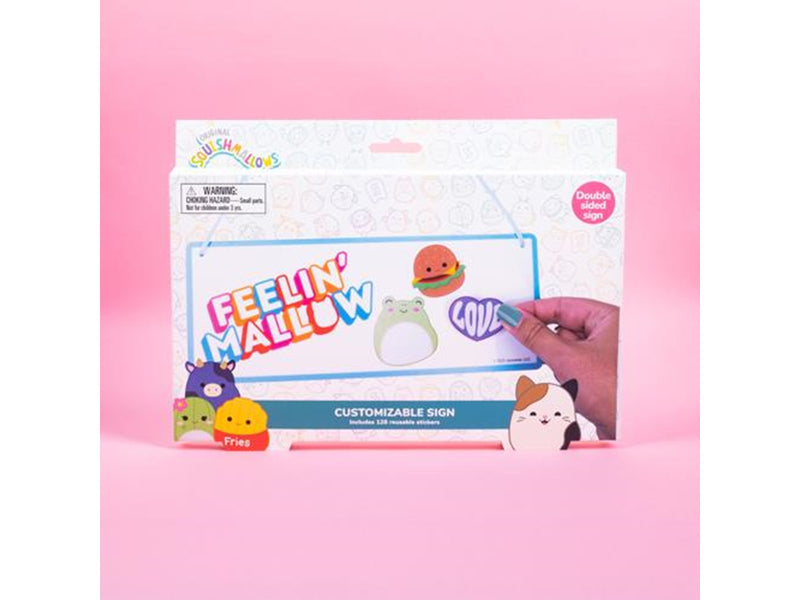 Squishmallows - Room Sign with Wall Decals