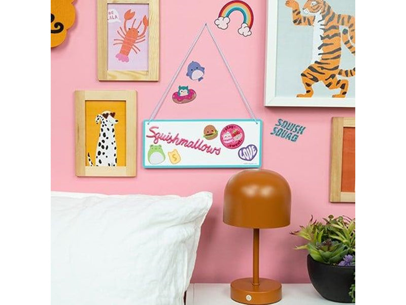 Squishmallows - Room Sign with Wall Decals