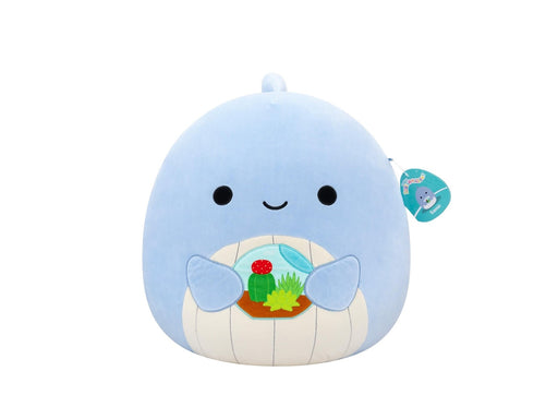 Squishmallows Samir the Whale Holding a Terrarium 40 cm