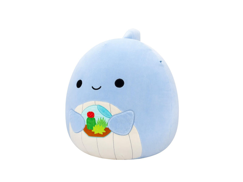 Squishmallows Samir the Whale Holding a Terrarium 40 cm