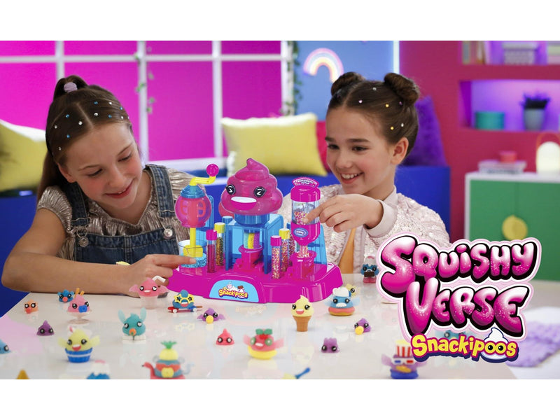 SquishyVerse Snackipoos S1 Squish Factory Playset