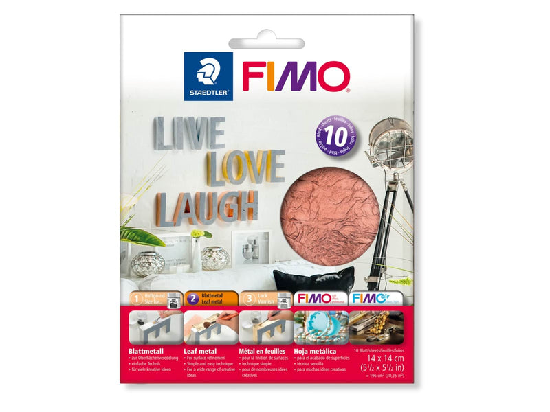 Staedtler Accessory FIMO Leaf metal copper 10