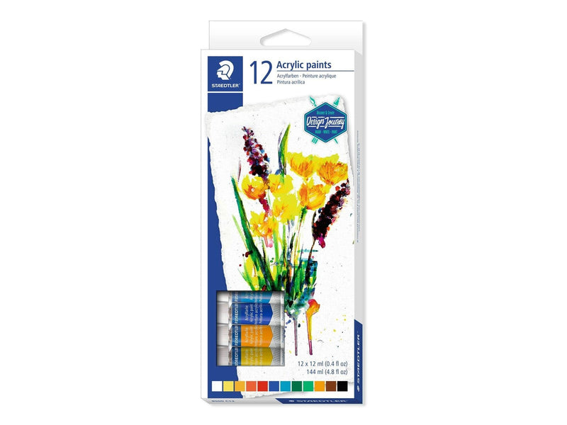 Staedtler Acrylic paint tubes12pc