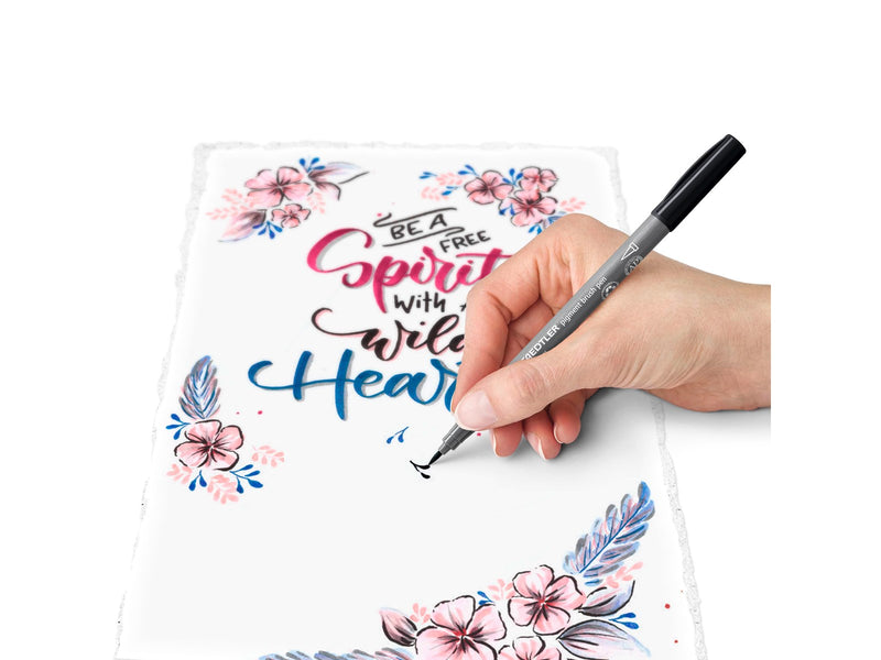 Staedtler Brush Lettering Set 9 pcs 100% PEFC