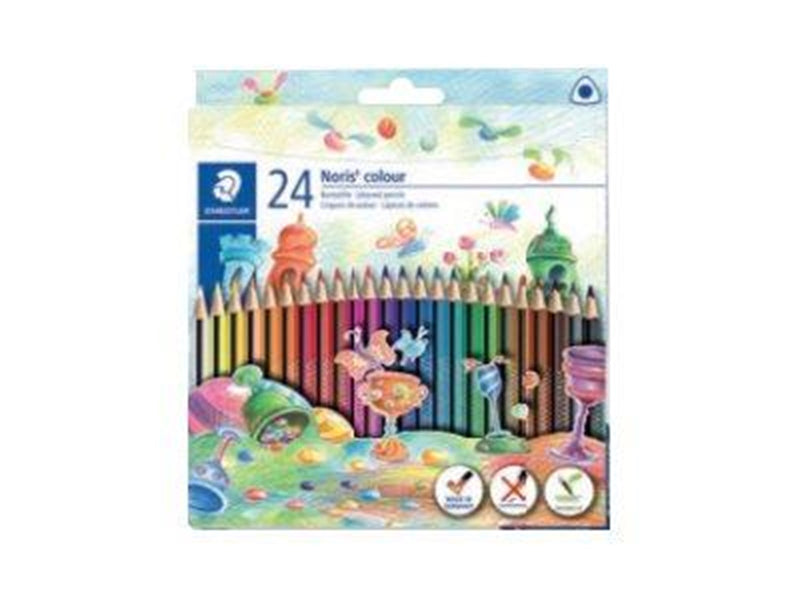 Staedtler Buntstift Noris colo 24ST 100% PEFC