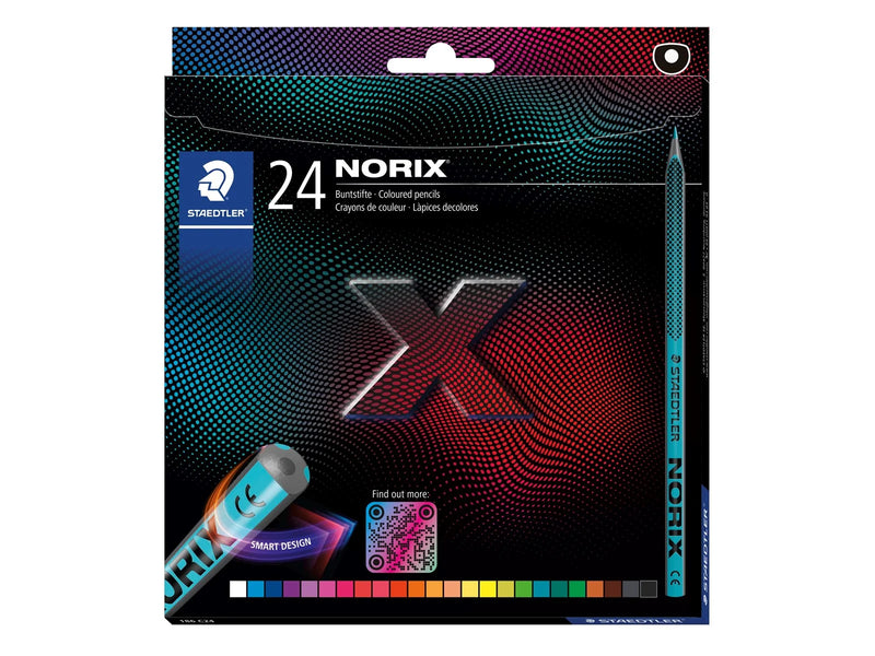 Staedtler Col. pencil NORIX 24pc   100% PEFC