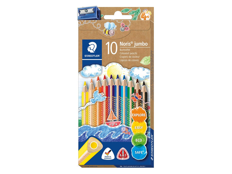 Staedtler Col. pencil Noris jumbo set   FSC 100%