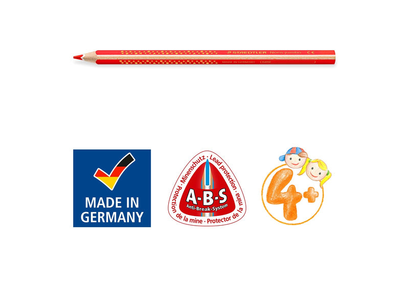 Staedtler Col. pencil Noris jumbo set   FSC 100%