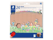 Staedtler Col. pencil natural 24pc   FSC 100%