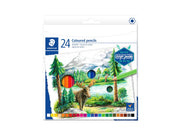 Staedtler Coloured pencil 24pcs     100% PEFC