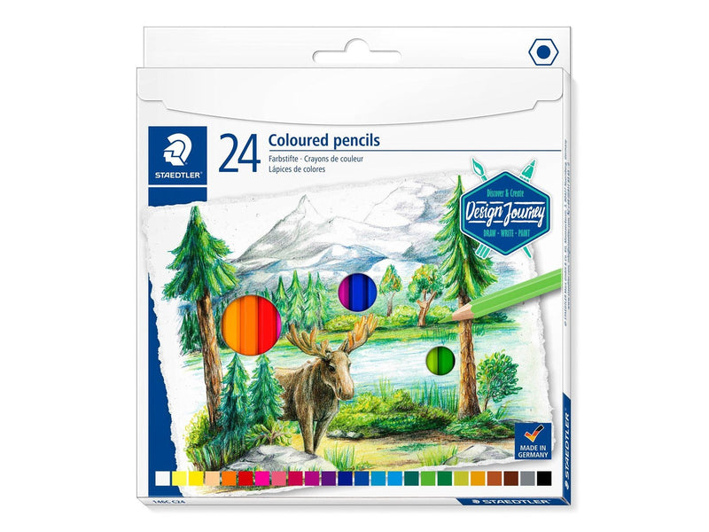 Staedtler Coloured pencil 24pcs     100% PEFC
