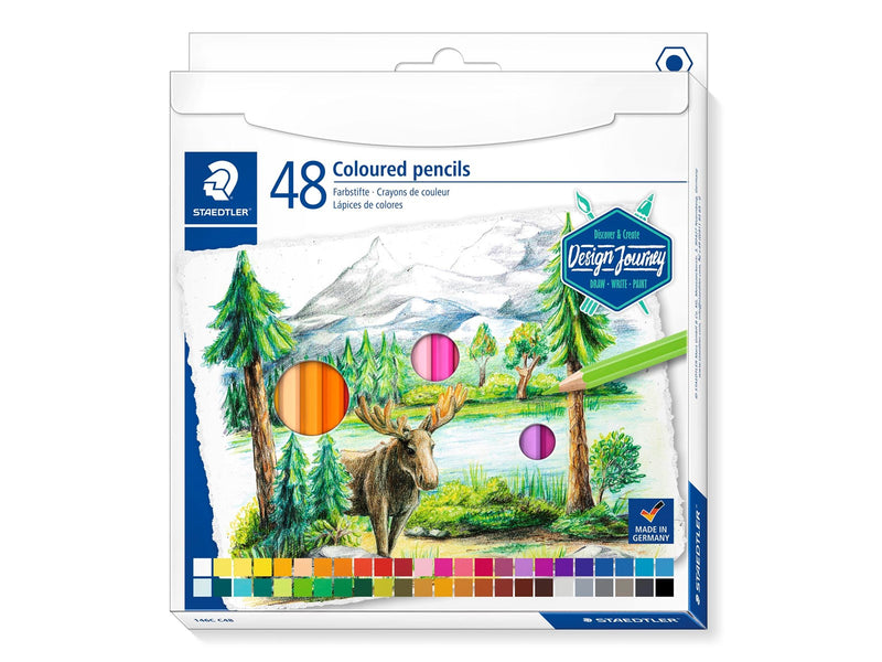 Staedtler Coloured pencil 48pcs     100% PEFC
