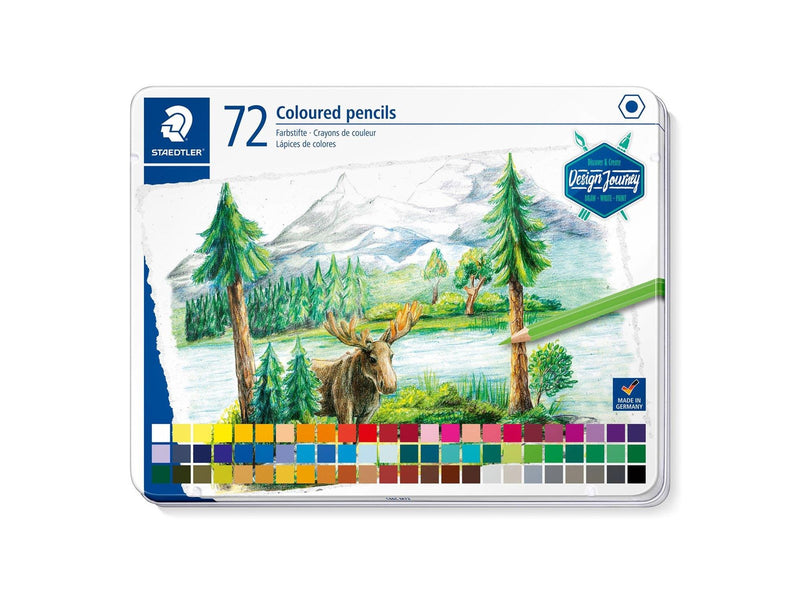 Staedtler Coloured pencil 72pcs     100% PEFC