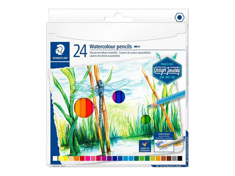 Staedtler Coloured pencil aqu 24pcs 100% PEFC
