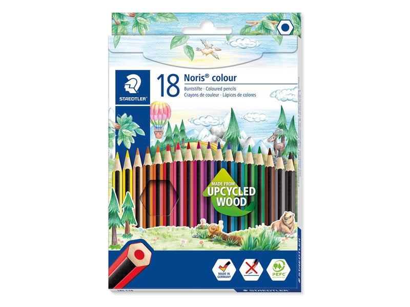 Staedtler Colour.pencil Noris 18ct  100% PEFC