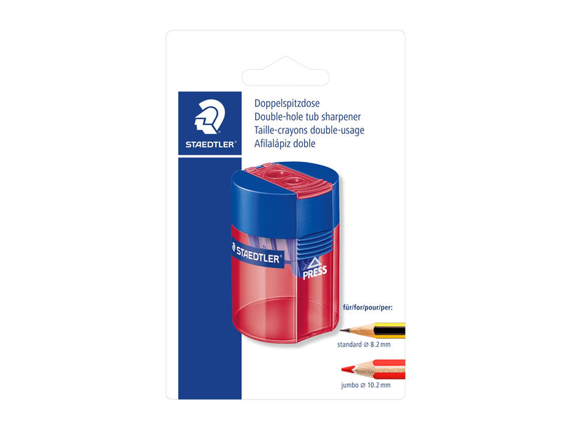Staedtler Double-hole tub sharpener round BK