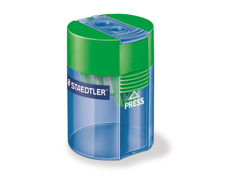 Staedtler Double-hole tub sharpener round BK