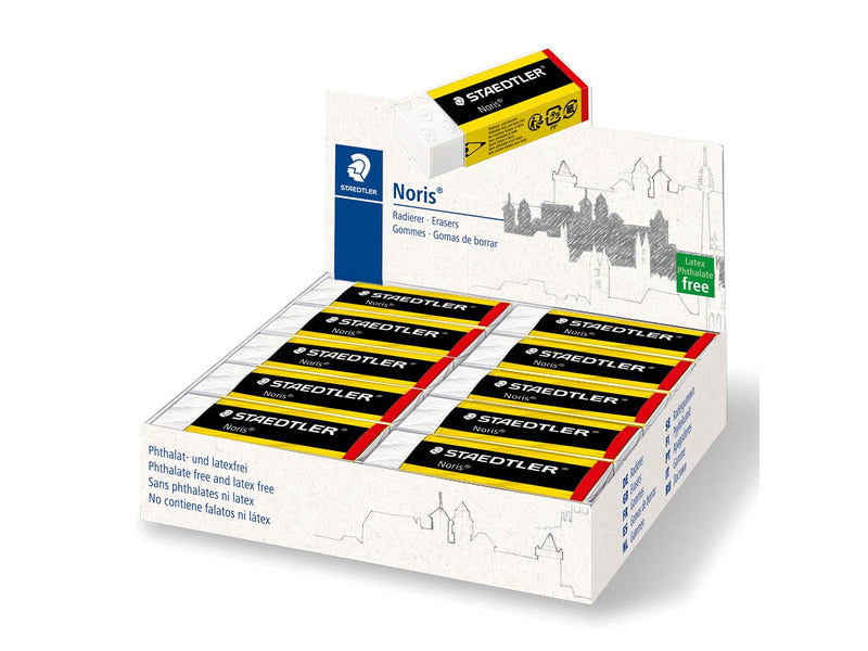Staedtler Eraser Noris 65x23x13mm 20 pcs.