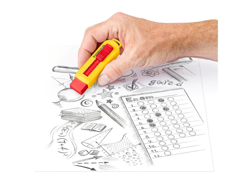 Staedtler Eraser with sliding plastic sleeve 12 pcs