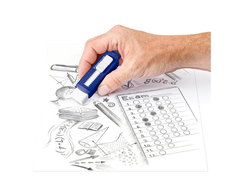 Staedtler Eraser with sliding plastic sleeve 12 pcs