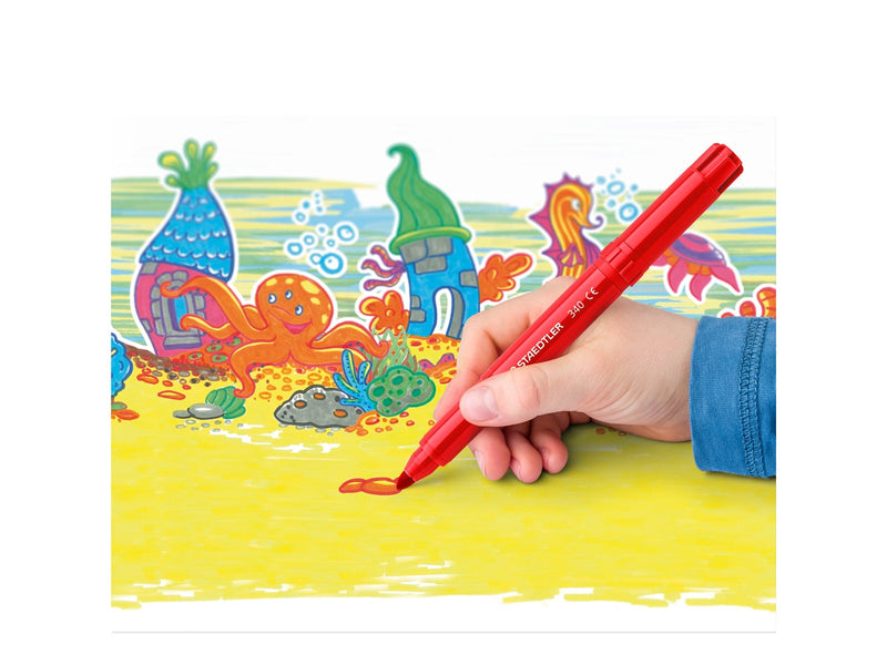 Staedtler Fibre-tip Jumbo 6pcs wallet