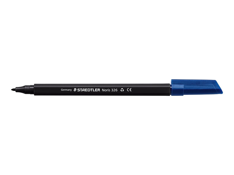 Staedtler Fibre-tip pen Noris.10 pcs black