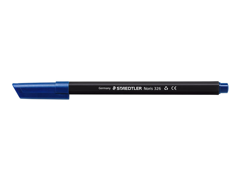 Staedtler Fibre-tip pen Noris.10 pcs black