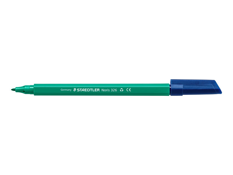 Staedtler Fibre-tip pen Noris.10 pcs green