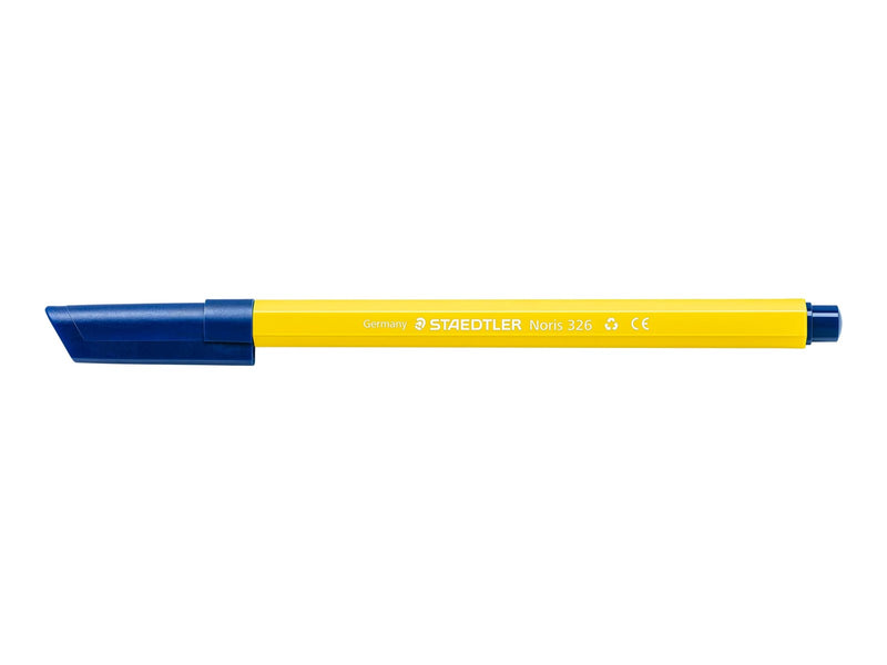 Staedtler Fibre-tip pen Noris.10 pcs yellow
