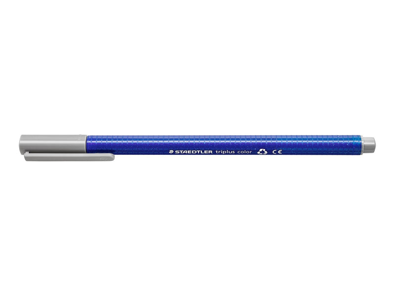 Staedtler Fibre-tip tripl.col. rPP.10 pcs light grey