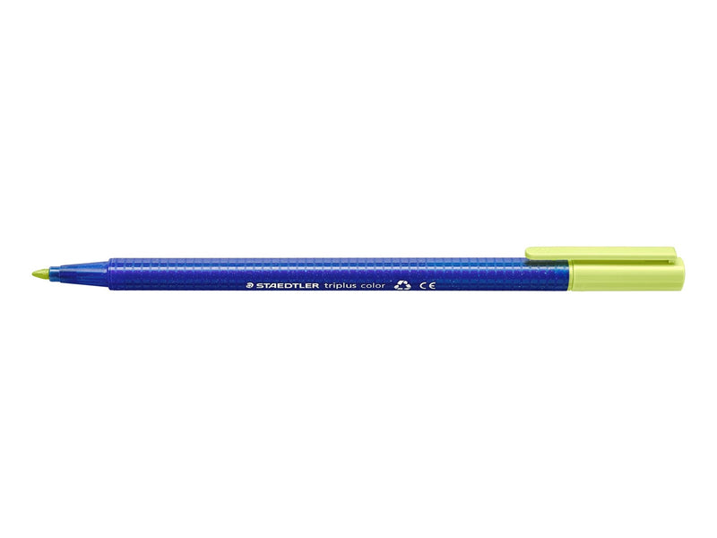 Staedtler Fibre-tip tripl.col. rPP.10 pcs lime green