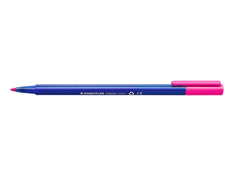 Staedtler Fibre-tip triplus col. rPP.10 pcs magenta