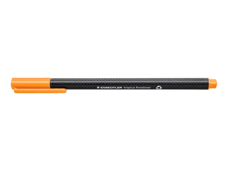 Staedtler Fibre-tip triplus col. rPP.10 pcs orange