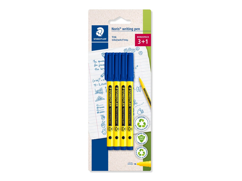 Staedtler Fineliner Noris writing pen 4pcs