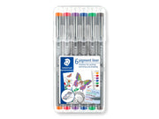 Staedtler Fineliner pigment lin. 0.3mm 6 col.