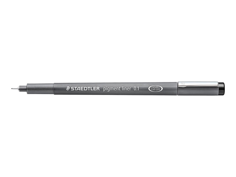 Staedtler Fineliner pigment liner 10 pcs  0.1mm black