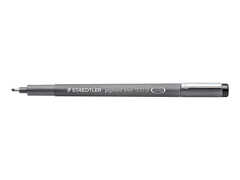 Staedtler Fineliner pigment liner 10 pcs  2.0mm black