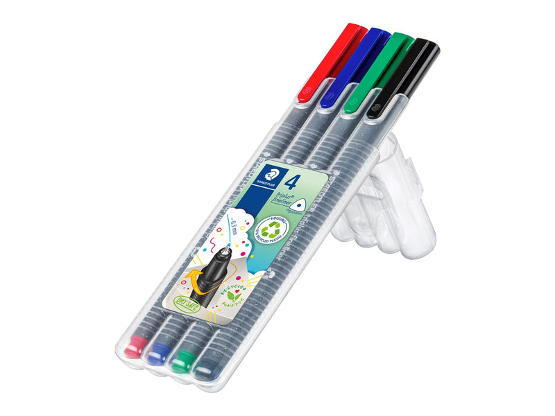Staedtler Fineliner triplus 0.3mm 4pcs.box