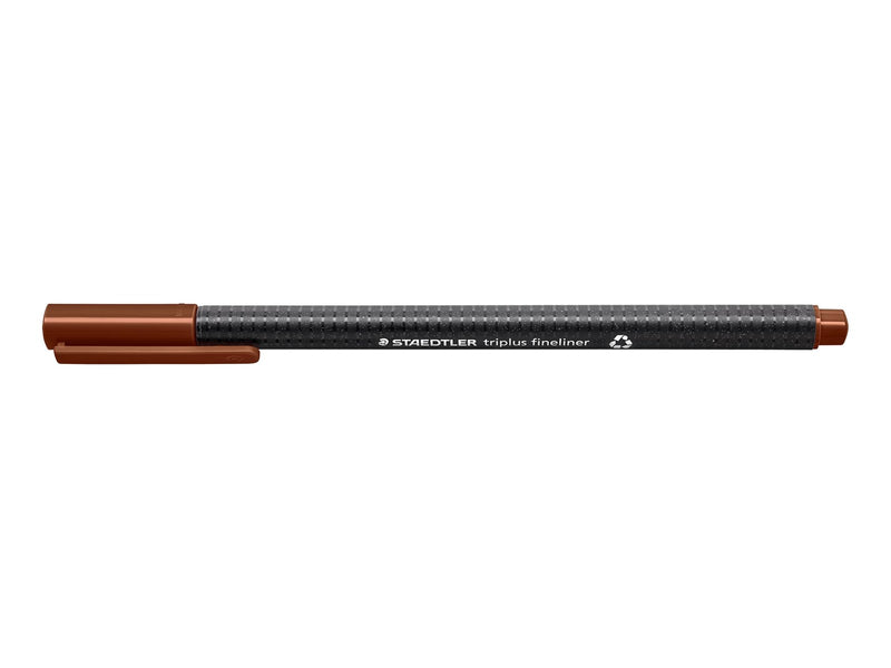 Staedtler Fineliner triplus rPP.10 pcs light brown